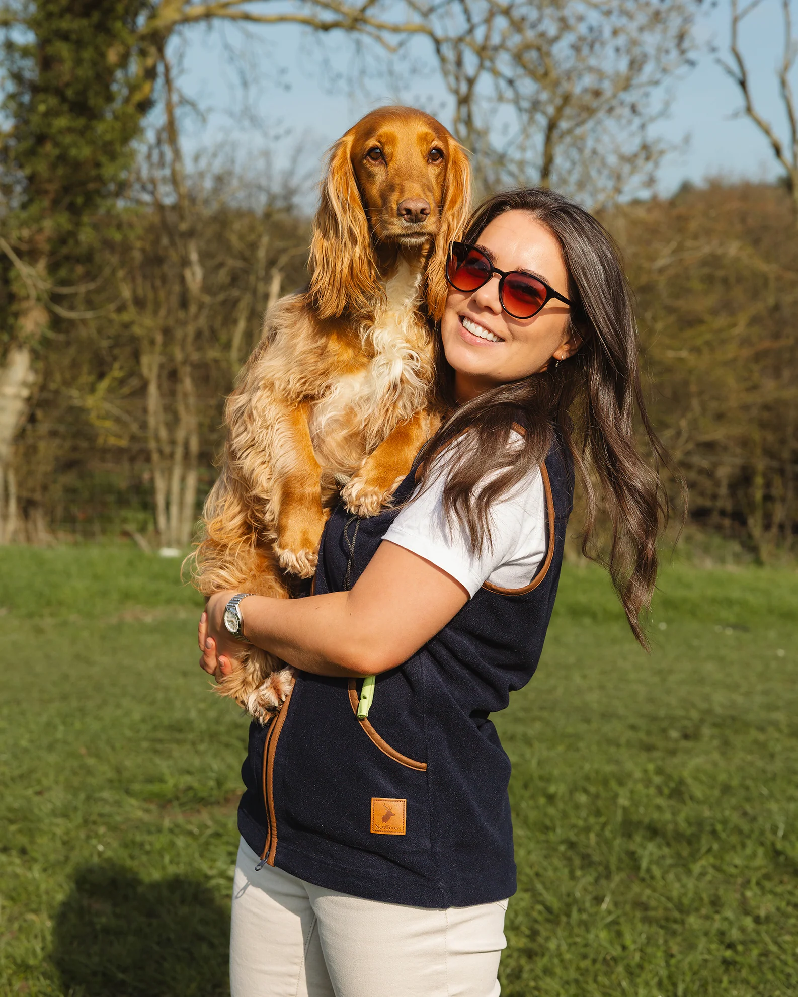 New Forest Ladies Shooters Fleece Gilet - Image 8
