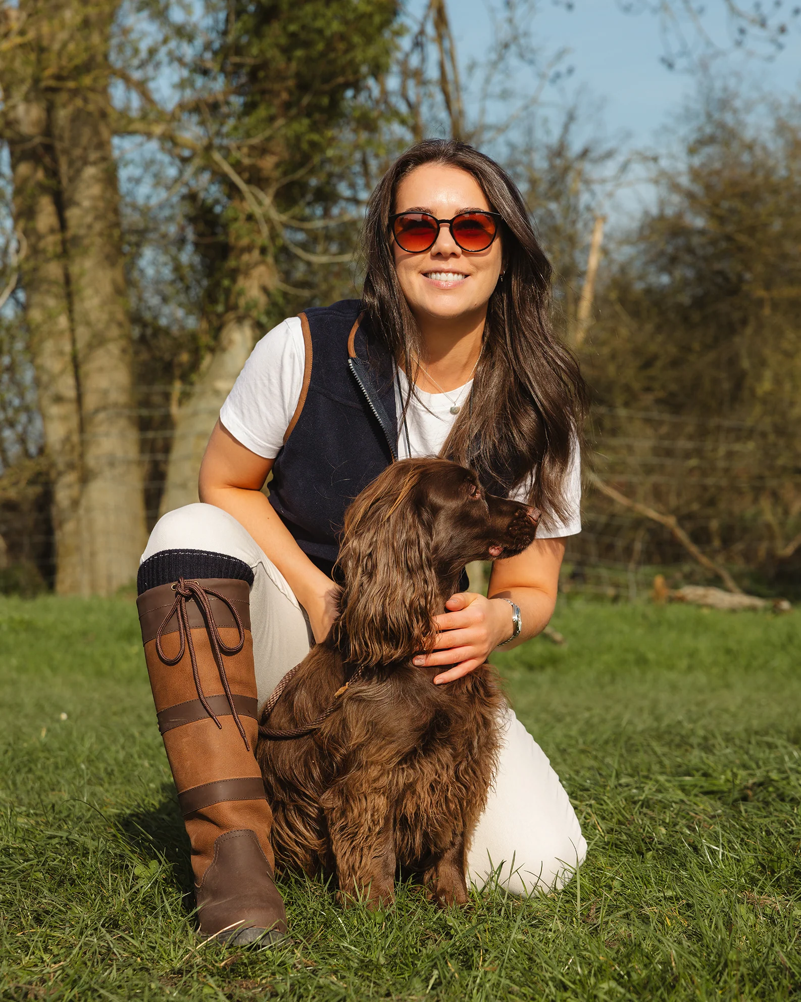 New Forest Ladies Shooters Fleece Gilet - Image 9