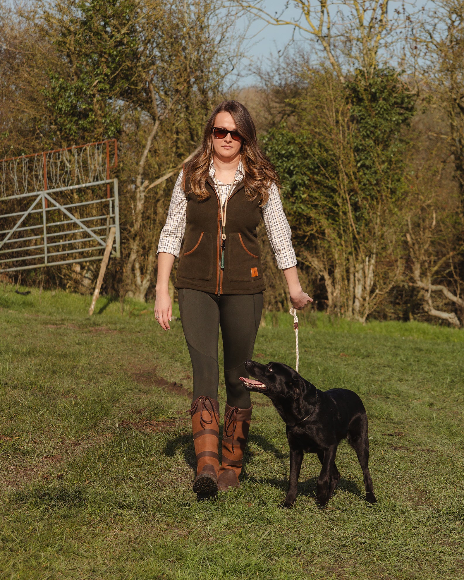 New Forest Ladies Shooters Fleece Gilet - Image 10