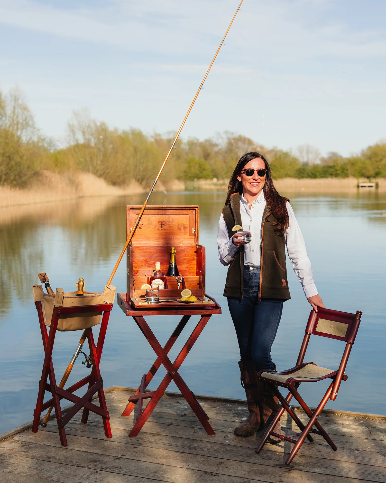 New Forest Ladies Shooters Fleece Gilet - Image 11