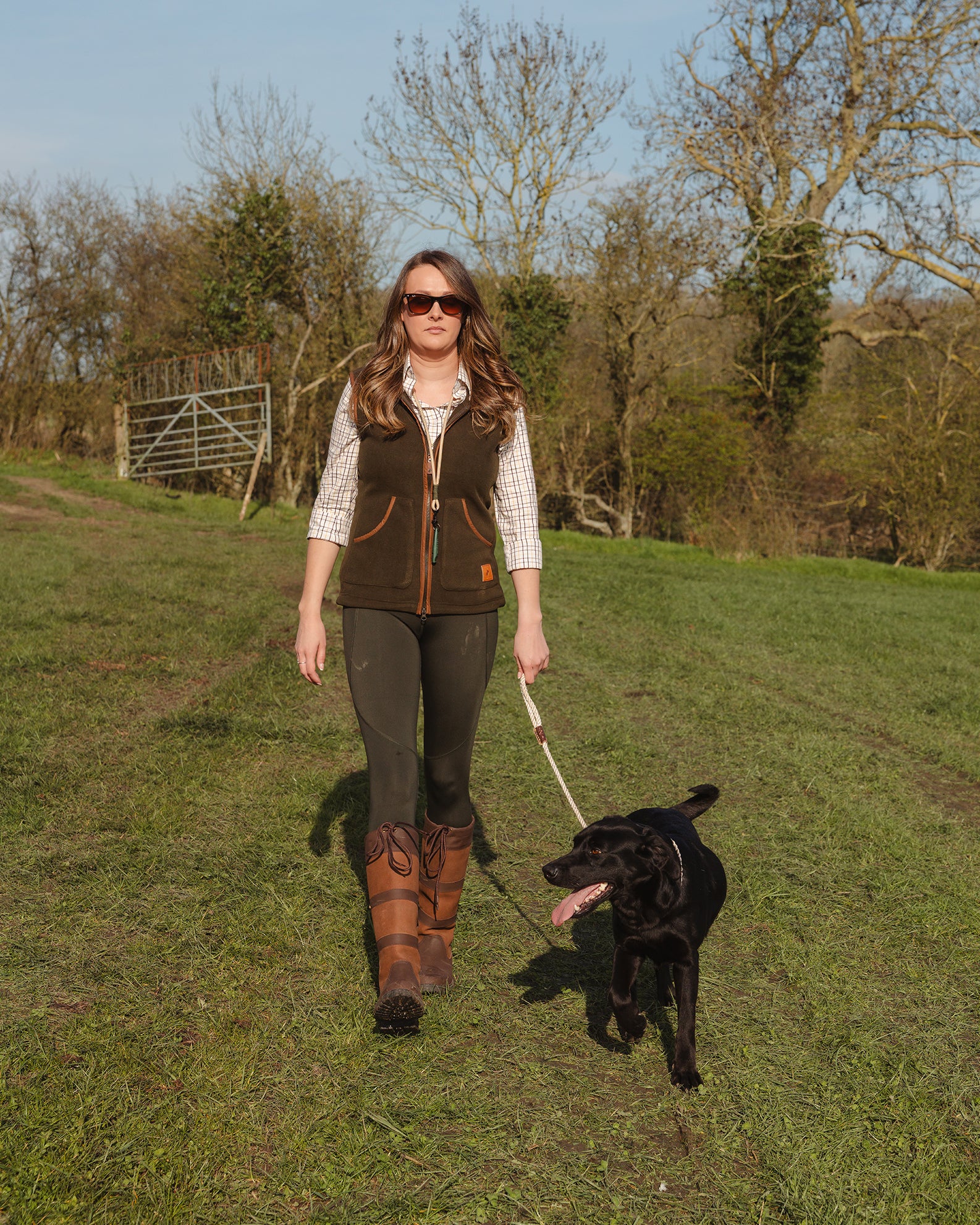 New Forest Ladies Shooters Fleece Gilet - Image 4
