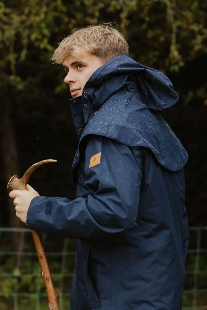 New Forest Ranger Mens Full Length Waterproof Coat - Image 3