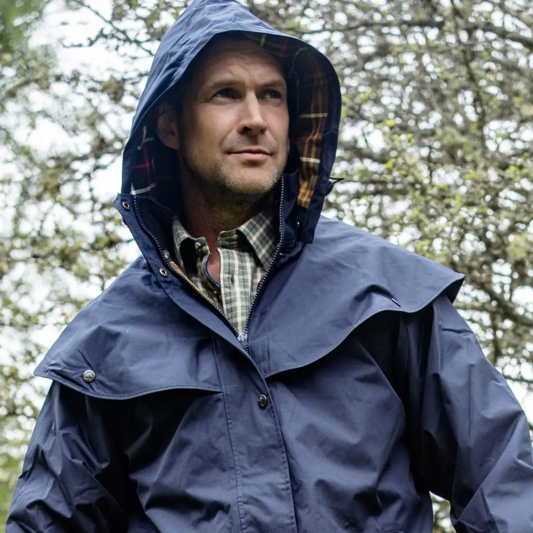 New Forest Ranger Mens Full Length Waterproof Coat - Image 7