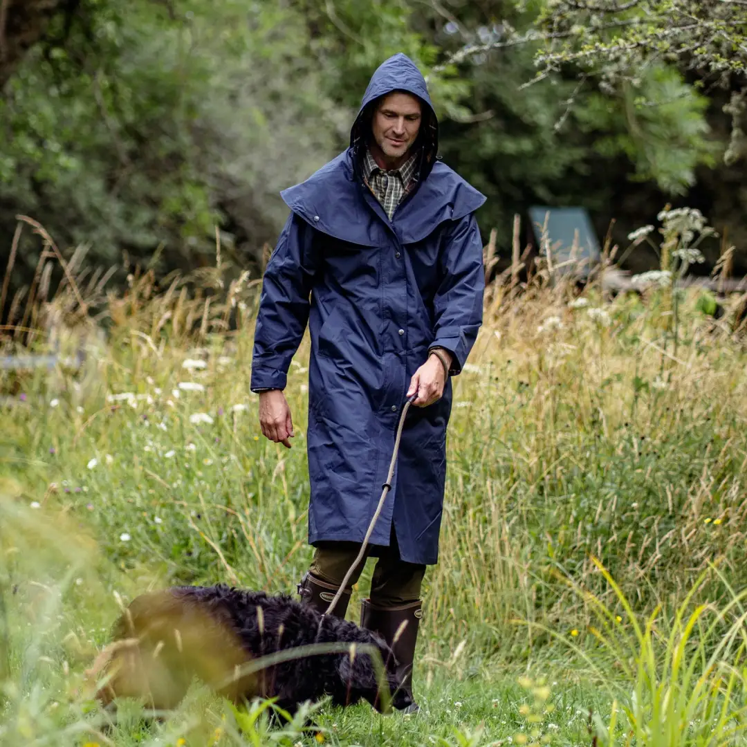 New Forest Ranger Mens Full Length Waterproof Coat - Image 9