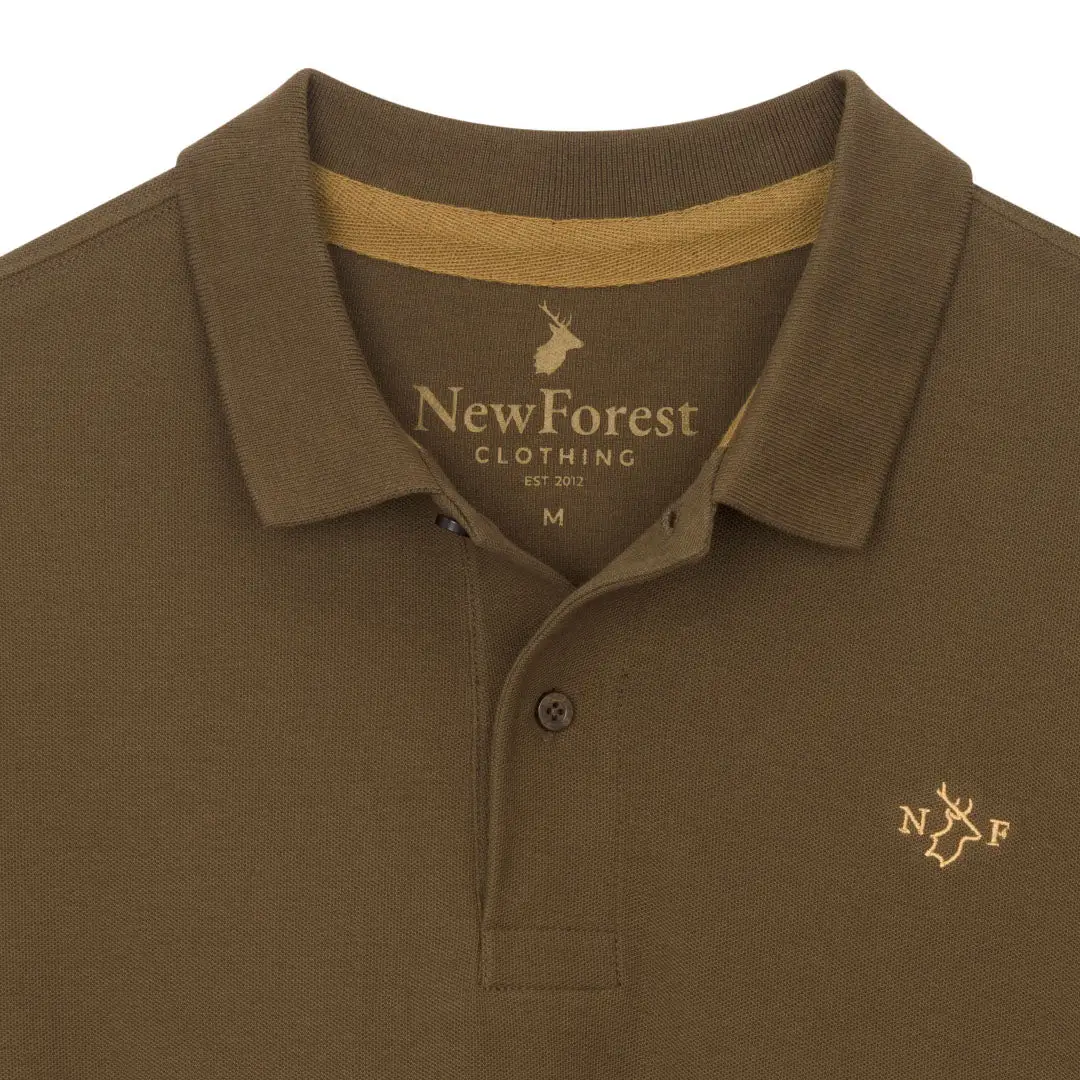 New Forest Pique Polo Shirt - Image 4