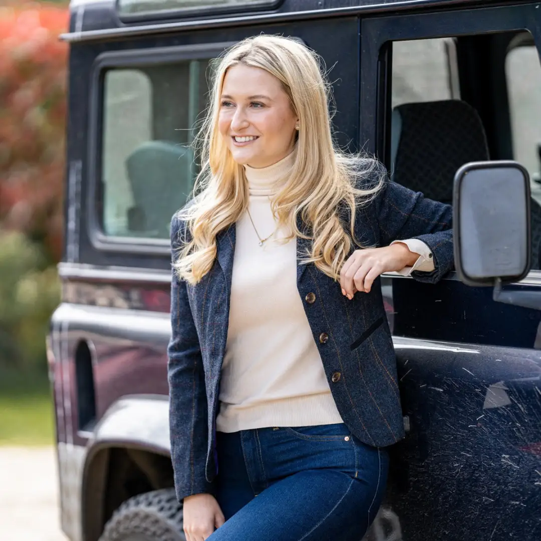 New Forest Polly Tweed Blazer - Image 4