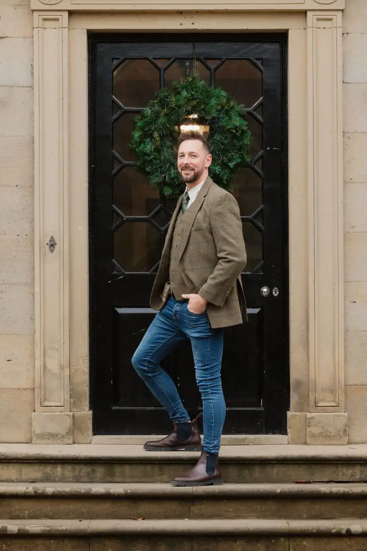 New Forest Premium 100% Wool Tweed Blazer - Image 7