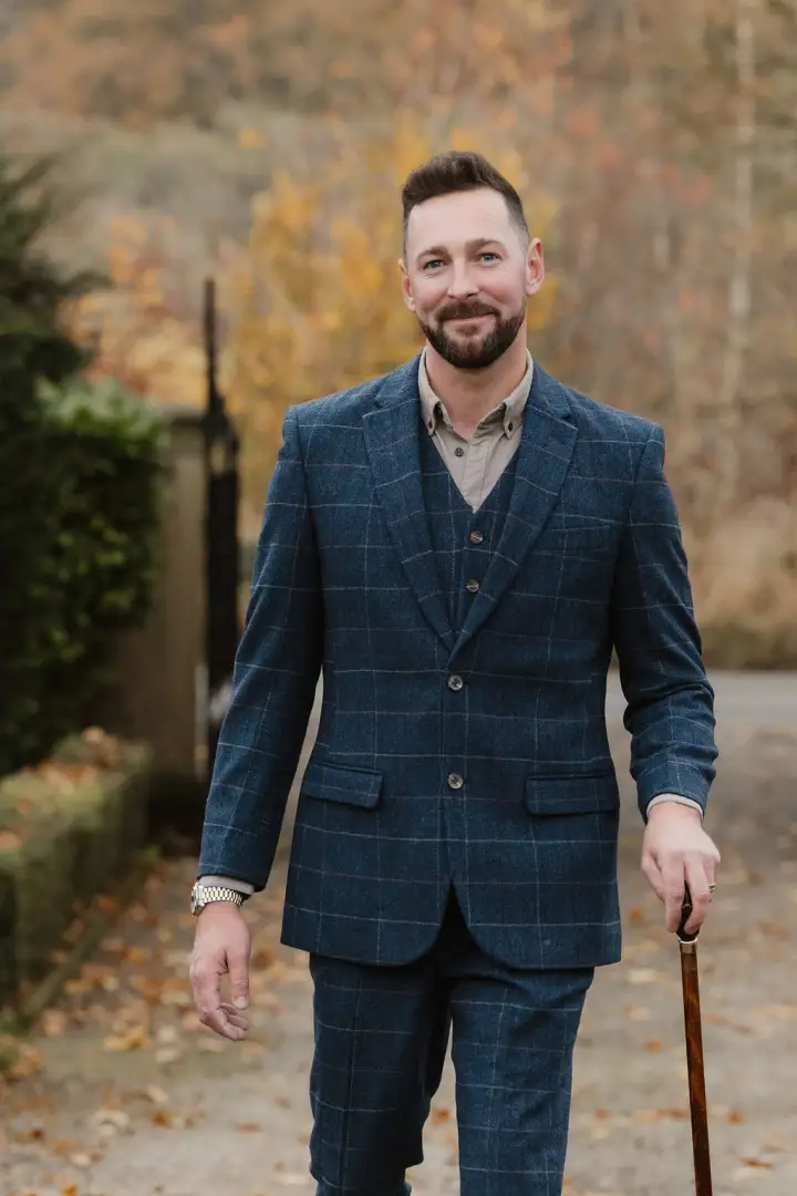 New Forest Premium 100% Wool Tweed Blazer - Image 2