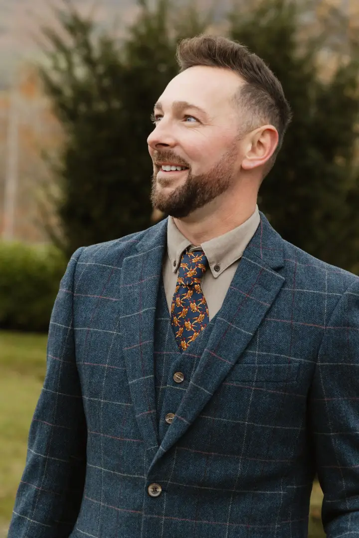 New Forest Premium 100% Wool Tweed Waistcoat - Image 5
