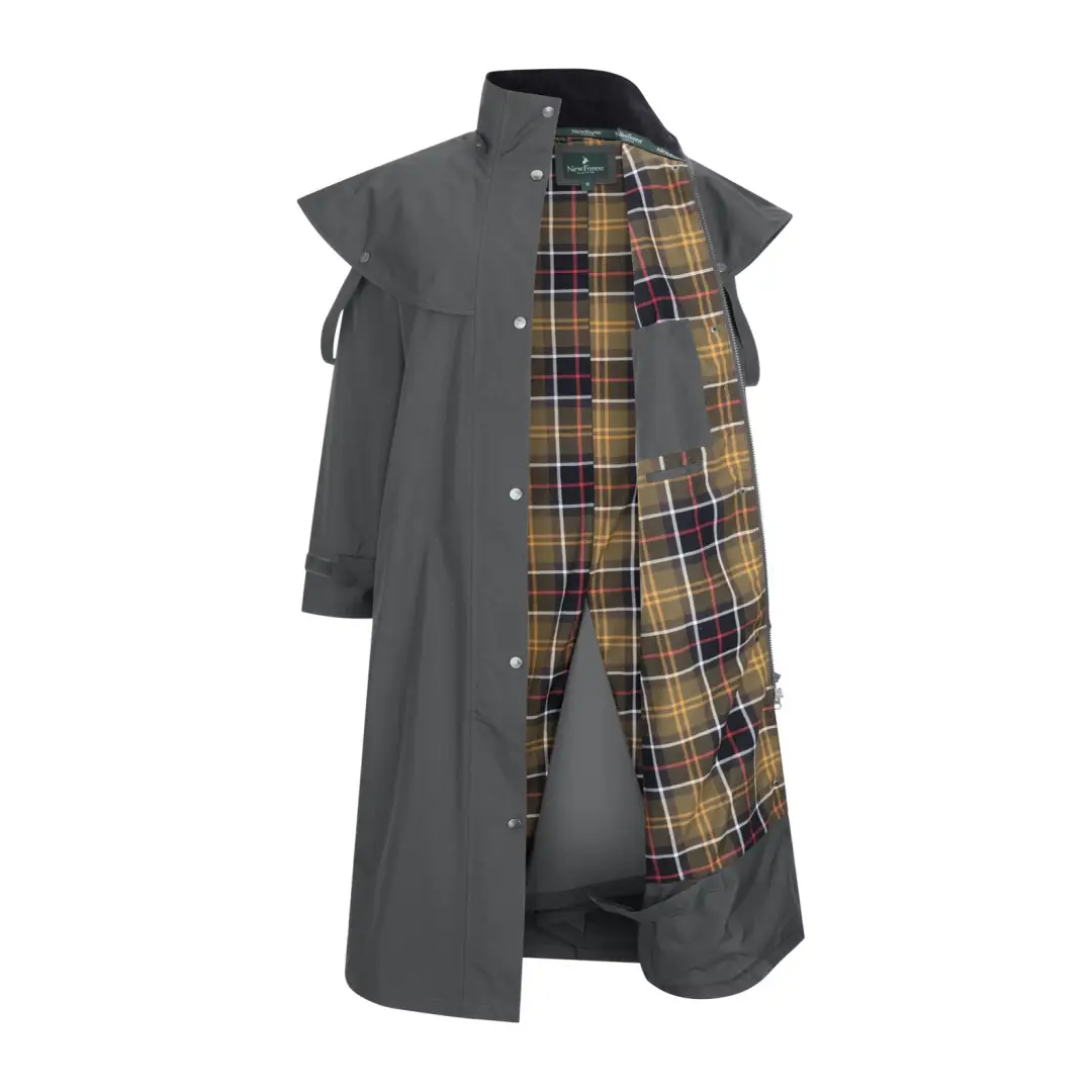 New Forest Ranger Mens Full Length Waterproof Coat - Image 5
