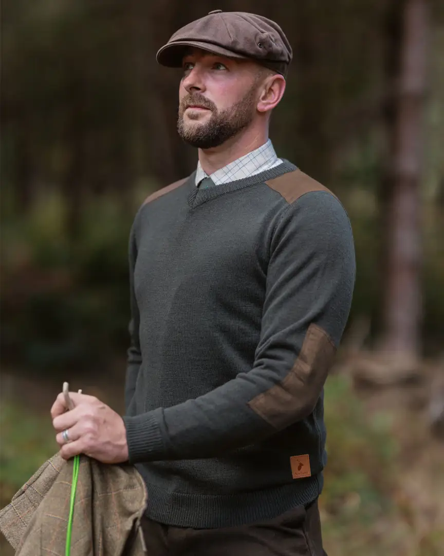 New Forest Raven V Neck Jumper - Image 5
