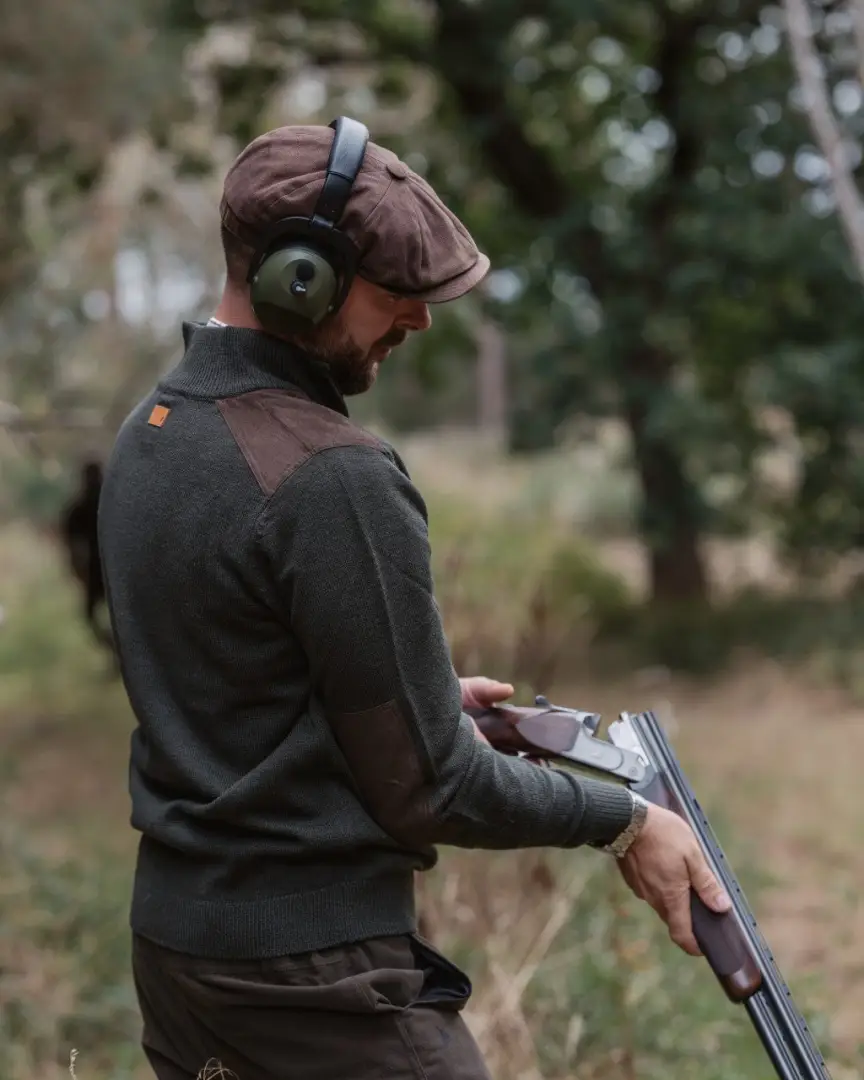 New Forest Raven Zip Neck Jumper - Image 4
