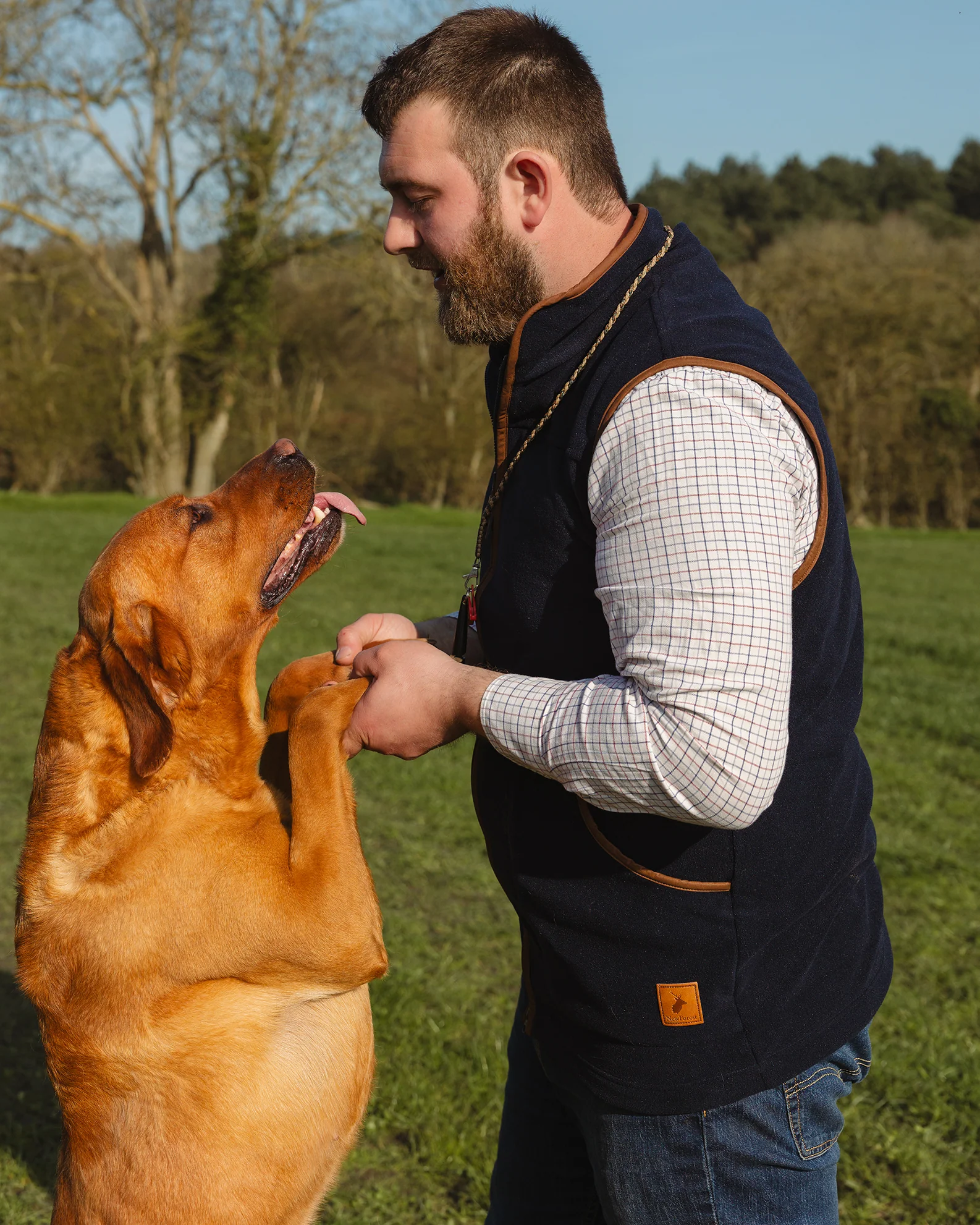 New Forest Shooters Fleece Gilet - Image 10