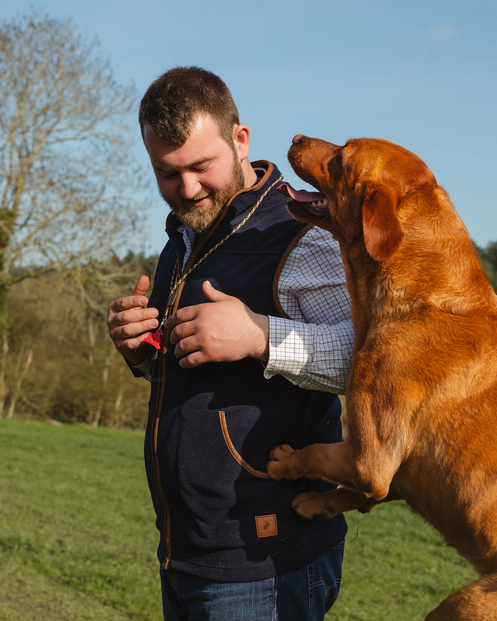 New Forest Shooters Fleece Gilet - Image 3