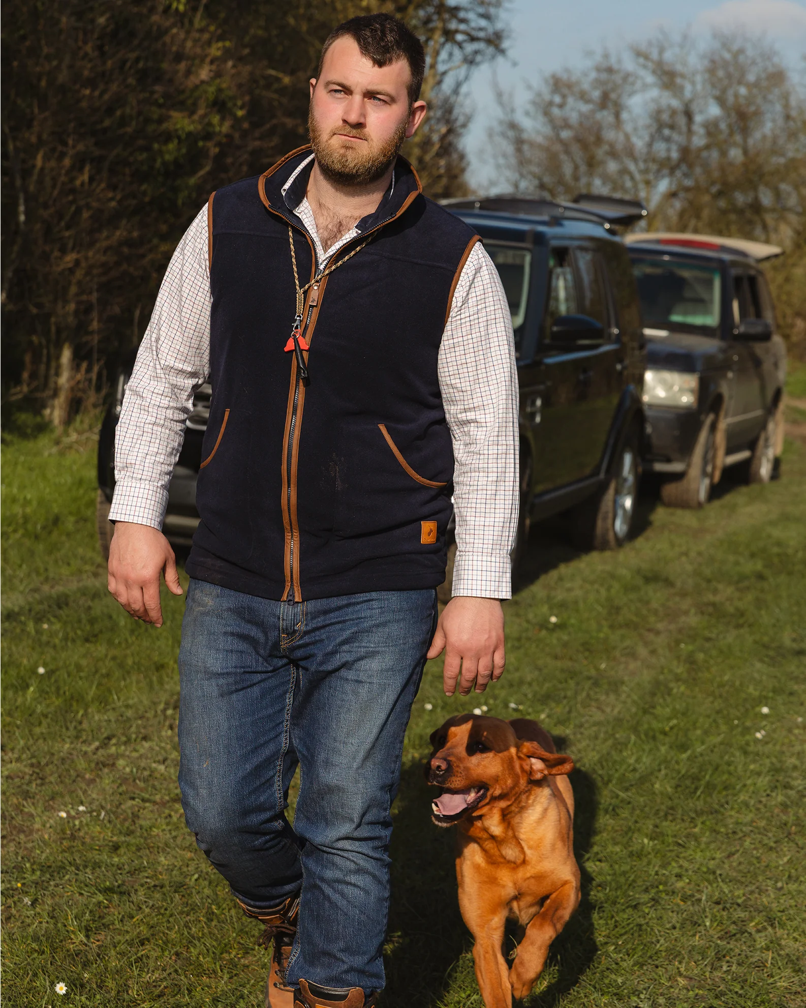 New Forest Shooters Fleece Gilet - Image 4