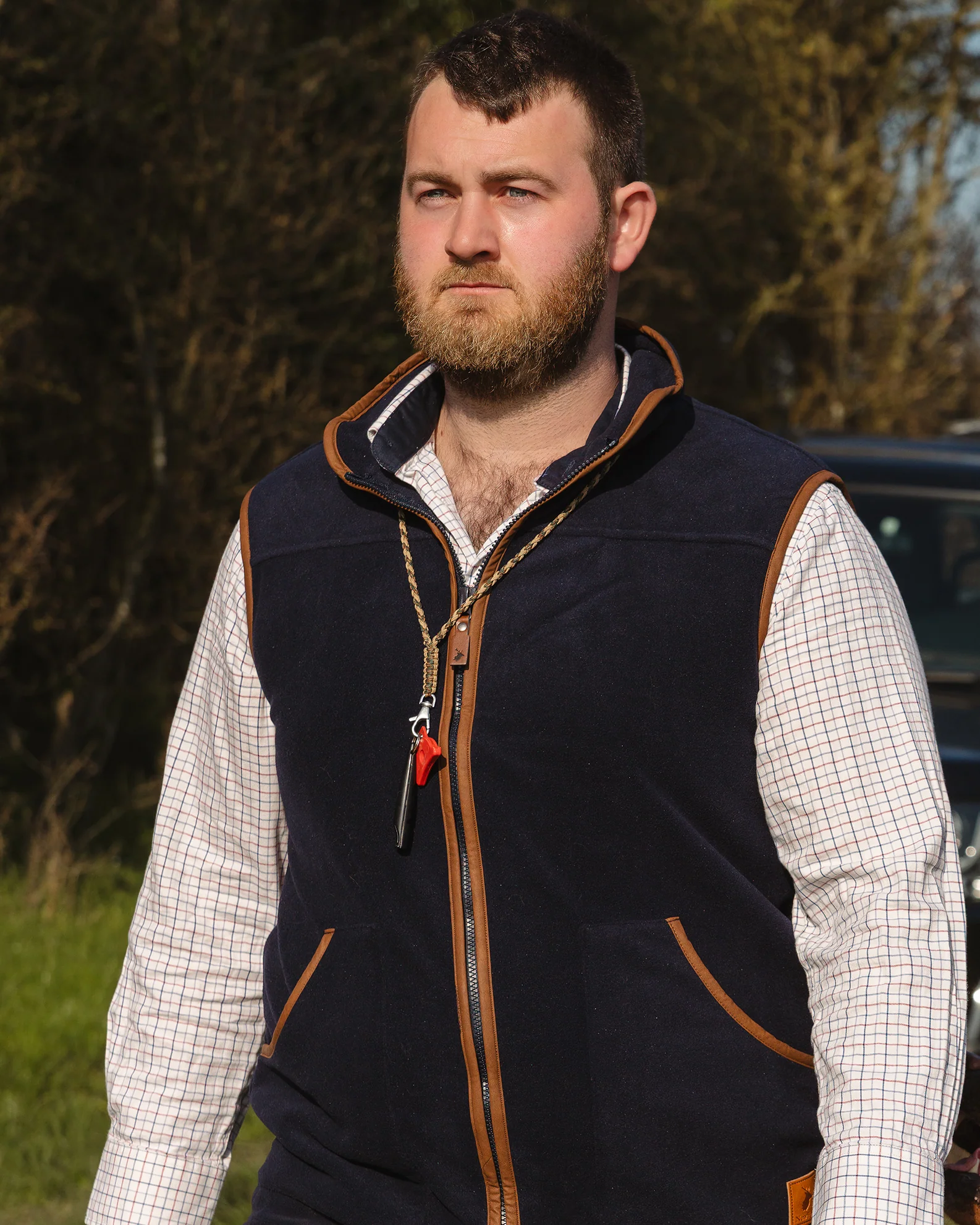 New Forest Shooters Fleece Gilet - Image 7