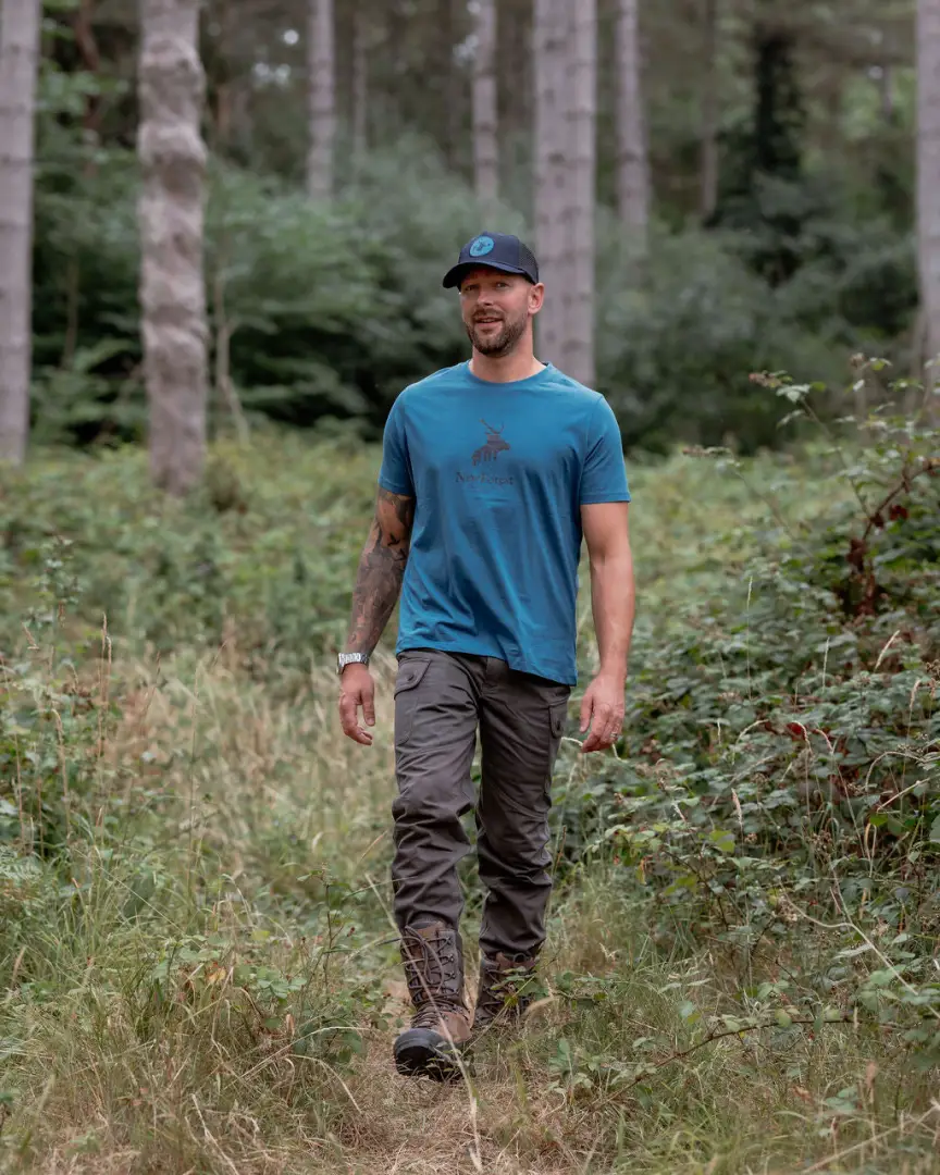 New Forest Stag Logo T-Shirt - Image 4