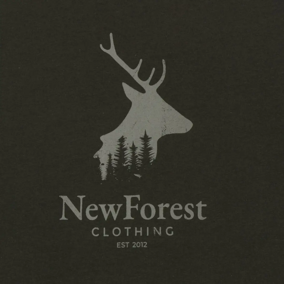 New Forest Stag Logo T-Shirt - Image 2