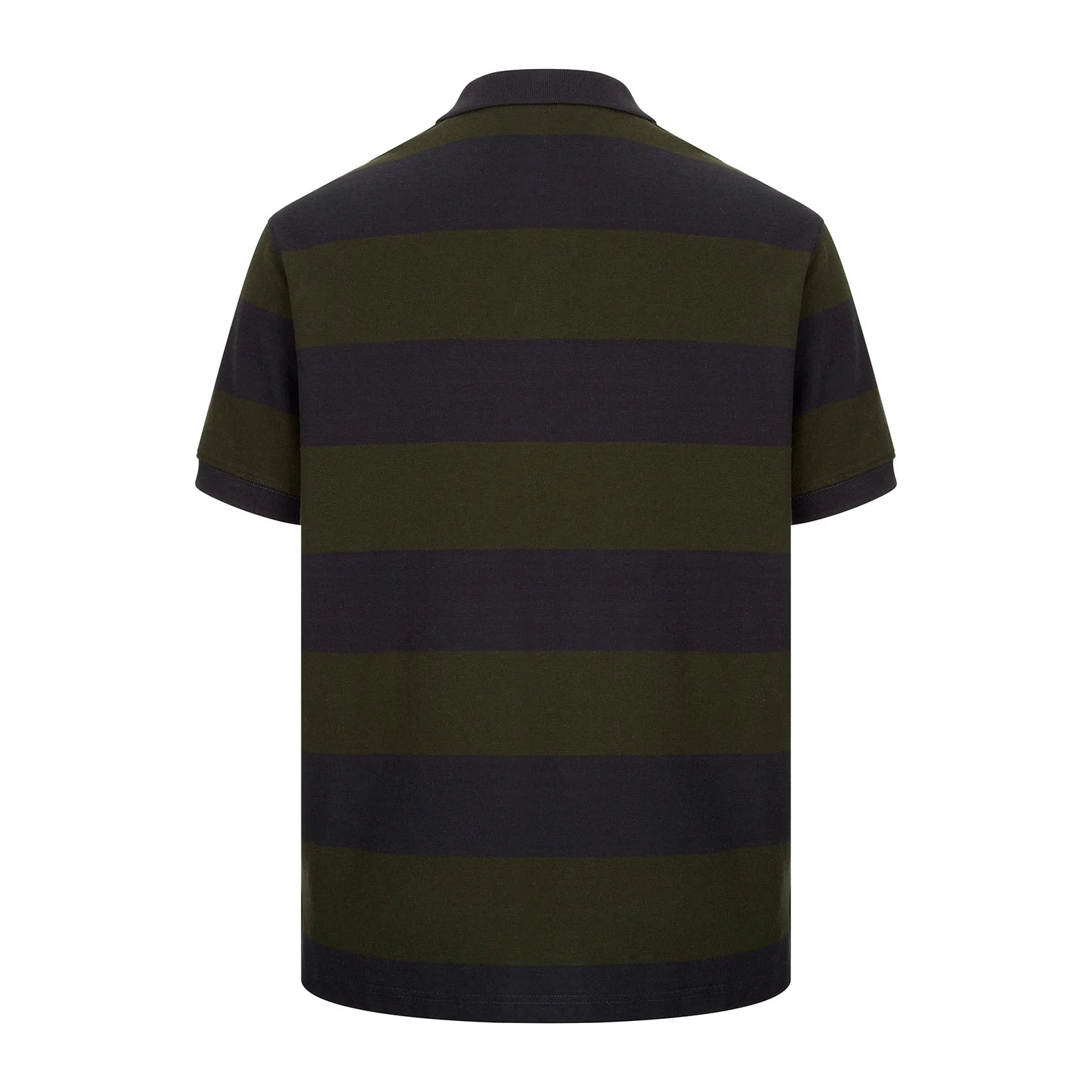 New Forest Striped Pique Polo Shirt - Image 5