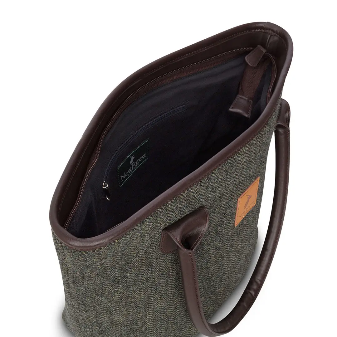 New Forest Tweed Tote Bag - Image 3