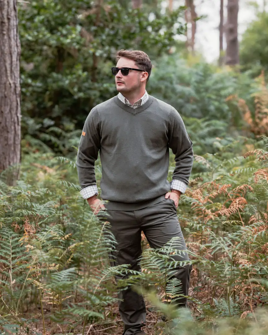 New Forest V-Neck Jumper - Image 2