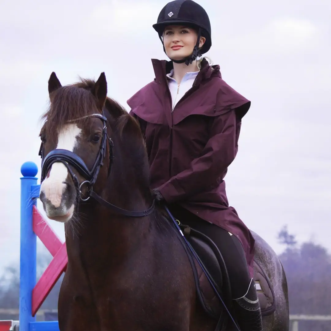 New Forest Victoria Ladies Full Length Waterproof Coat - Image 6