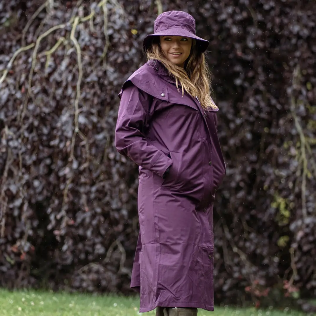 New Forest Victoria Ladies Full Length Waterproof Coat - Image 8