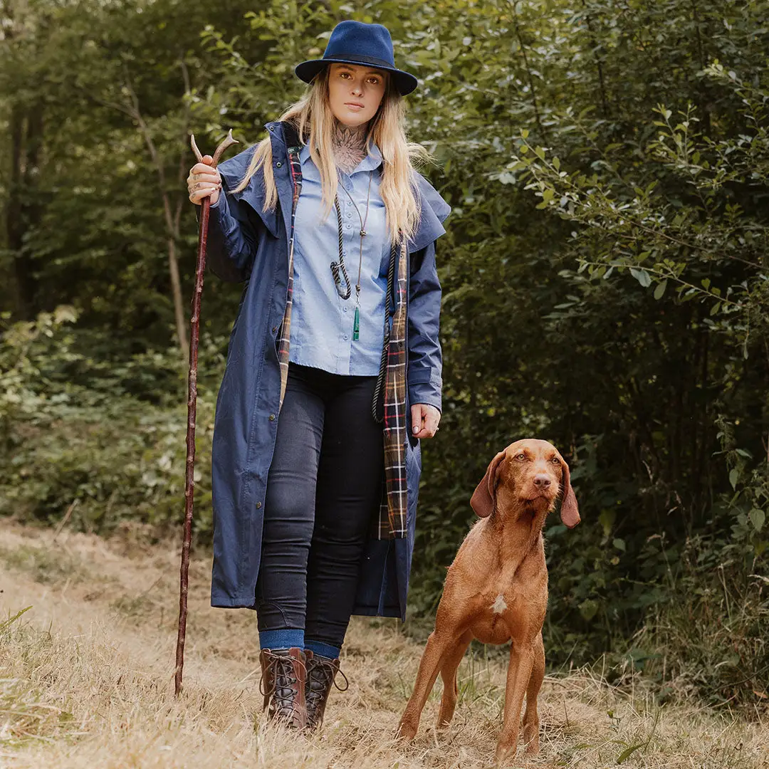 New Forest Victoria Ladies Full Length Waterproof Coat - Image 2