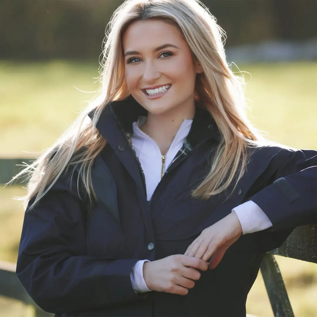 New Forest Victoria Ladies Full Length Waterproof Coat - Image 3