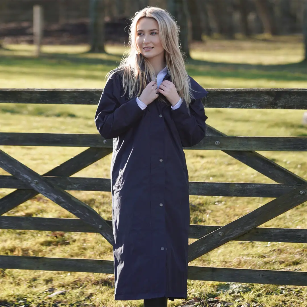 New Forest Victoria Ladies Full Length Waterproof Coat - Image 7