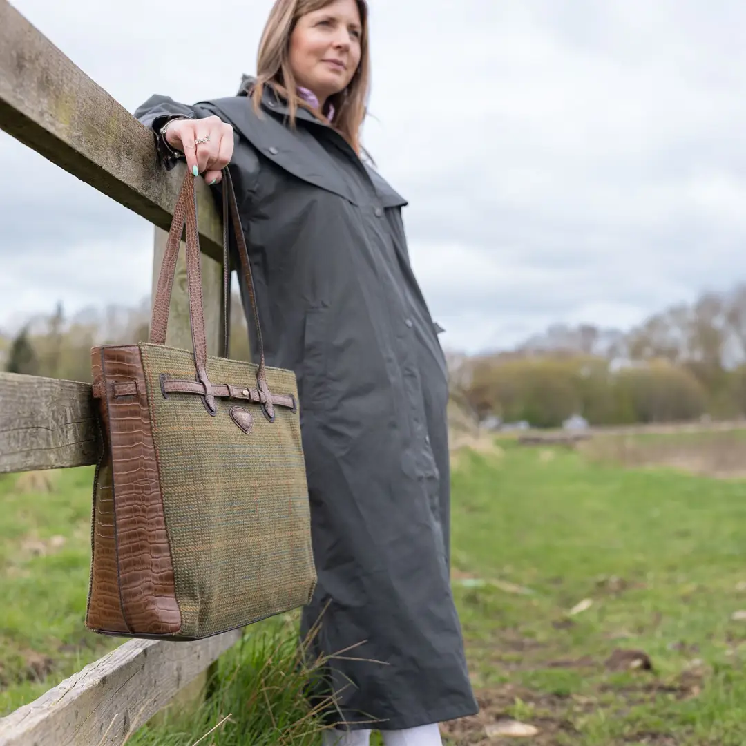 New Forest Victoria Ladies Full Length Waterproof Coat - Image 4