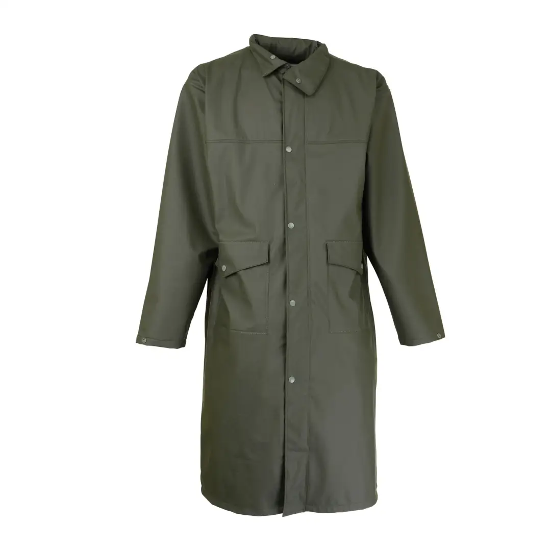 Percussion Long Impersoft Coat With Game Bag - Image 3