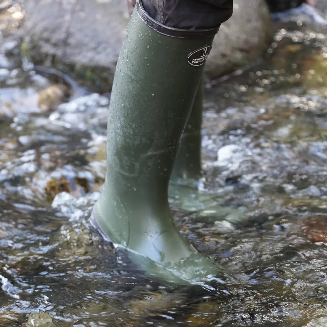 Percussion Marly Jersey Hunting Wellington Boots - Image 2