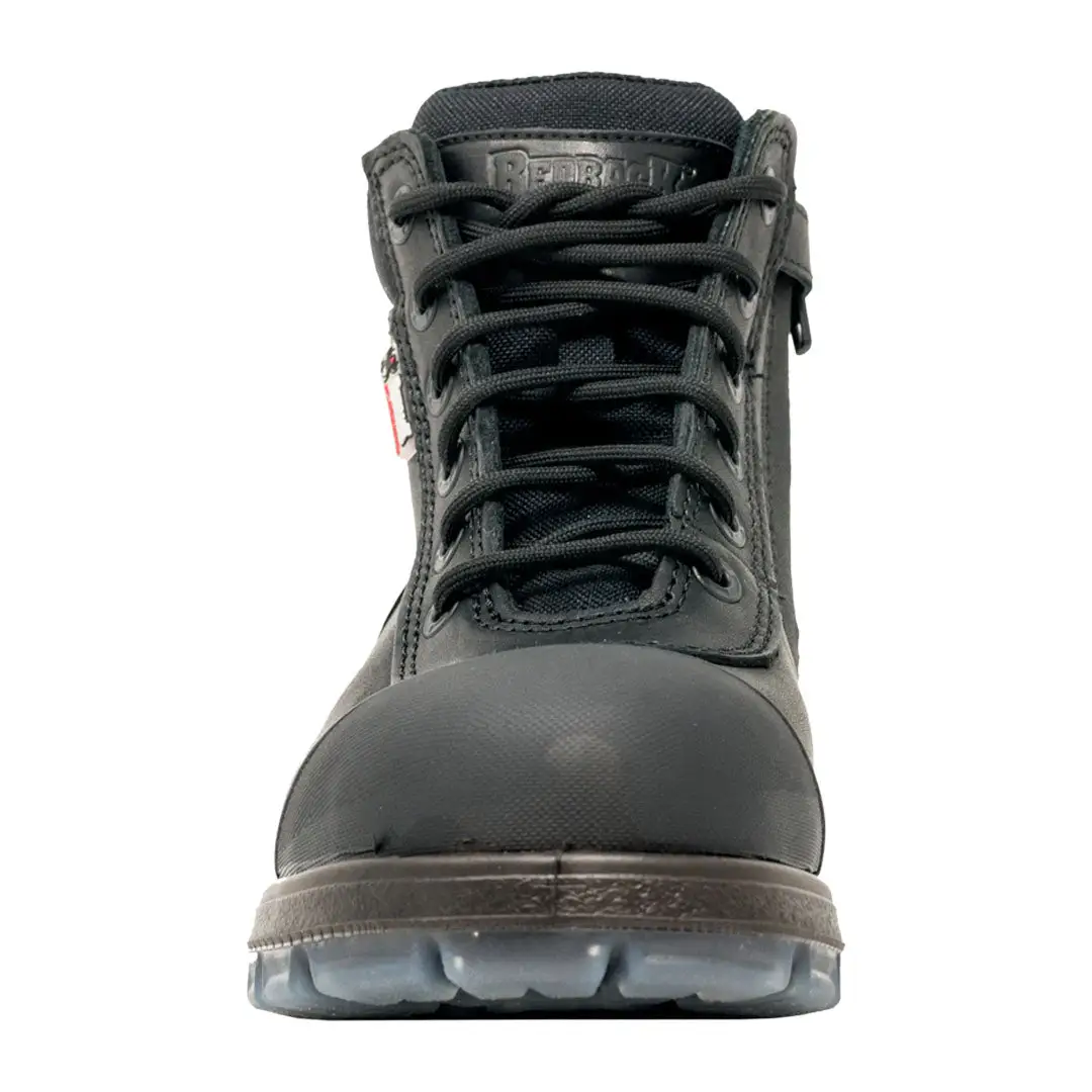Redback Cobar Lace Zip up Safety Boots Black - Image 4