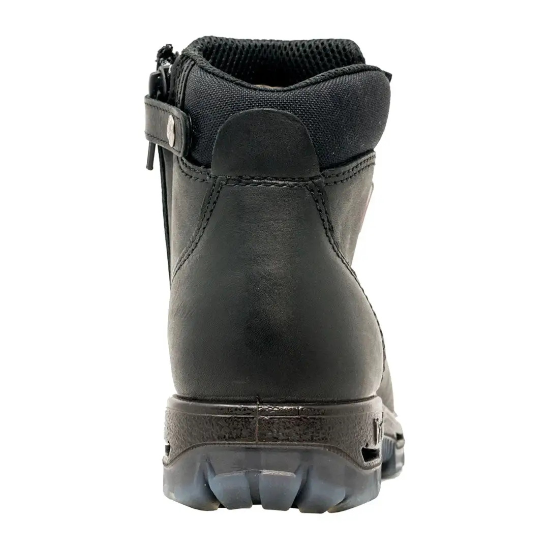Redback Cobar Lace Zip up Safety Boots Black - Image 6