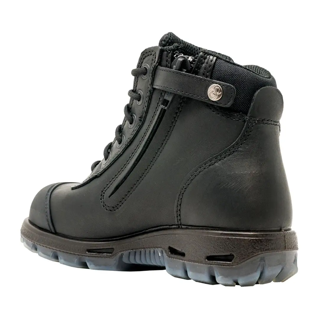 Redback Cobar Lace Zip up Safety Boots Black - Image 7
