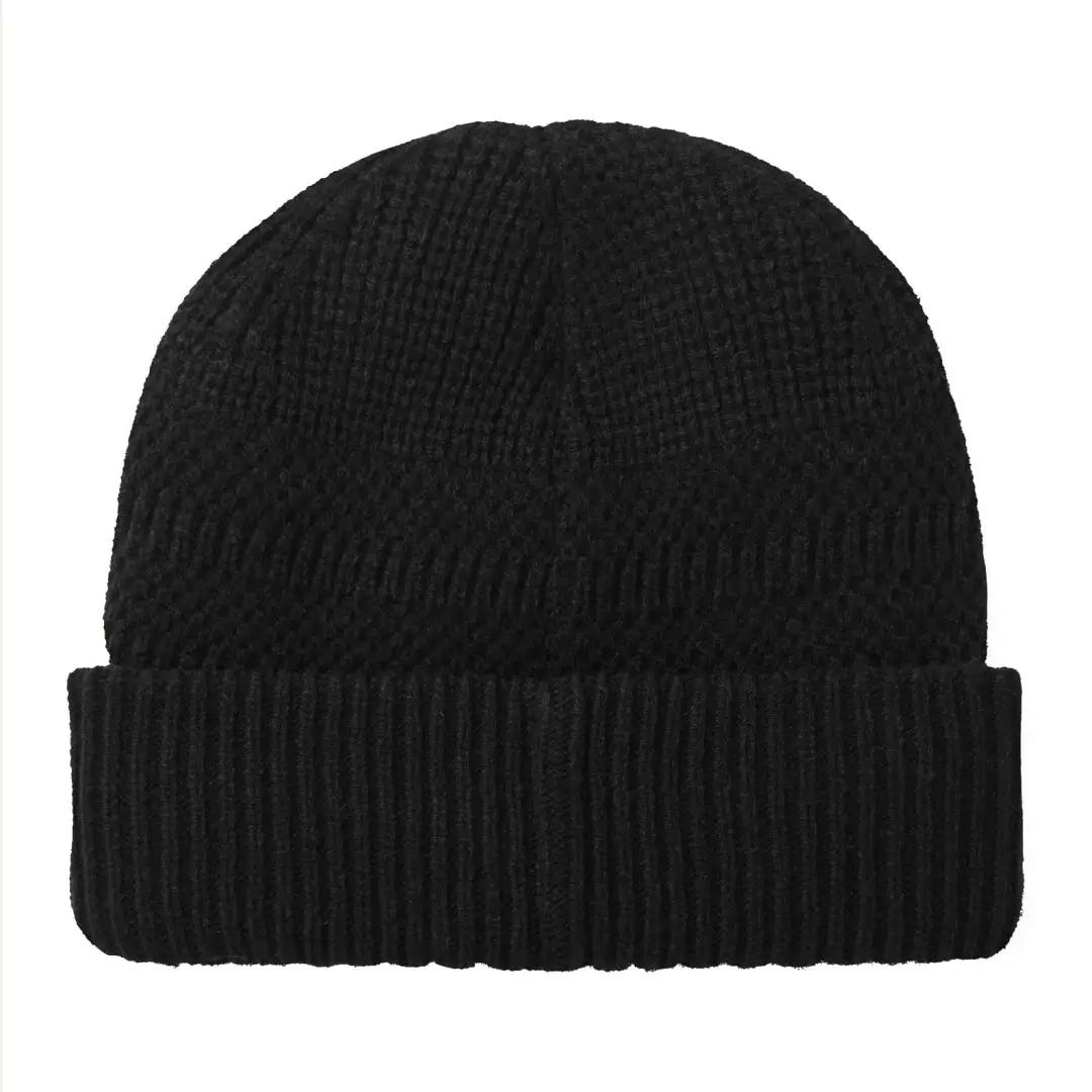 Sealskinz Gressenhall Waterproof Cold Weather Textured Stripe Roll Cuff Beanie - Image 2