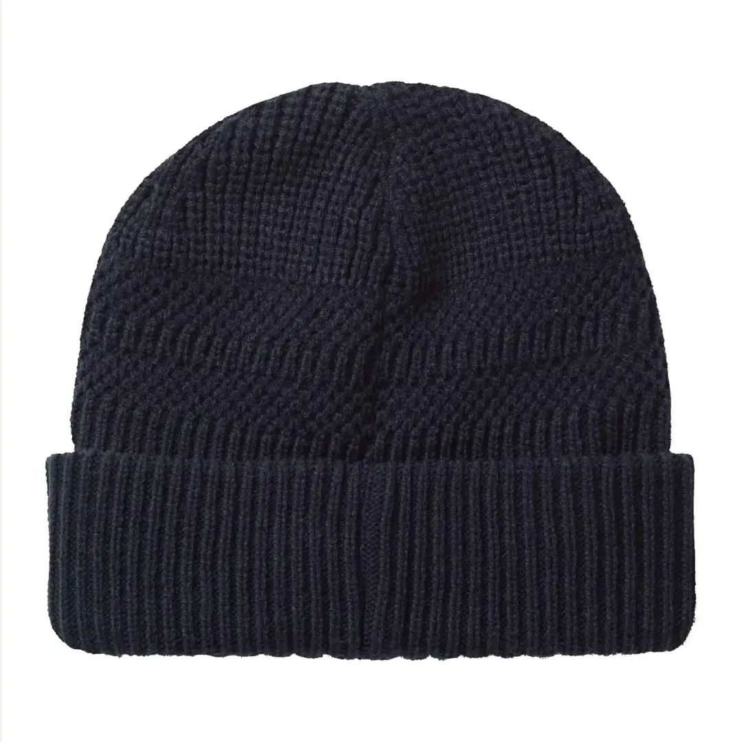 Sealskinz Gressenhall Waterproof Cold Weather Textured Stripe Roll Cuff Beanie - Image 2