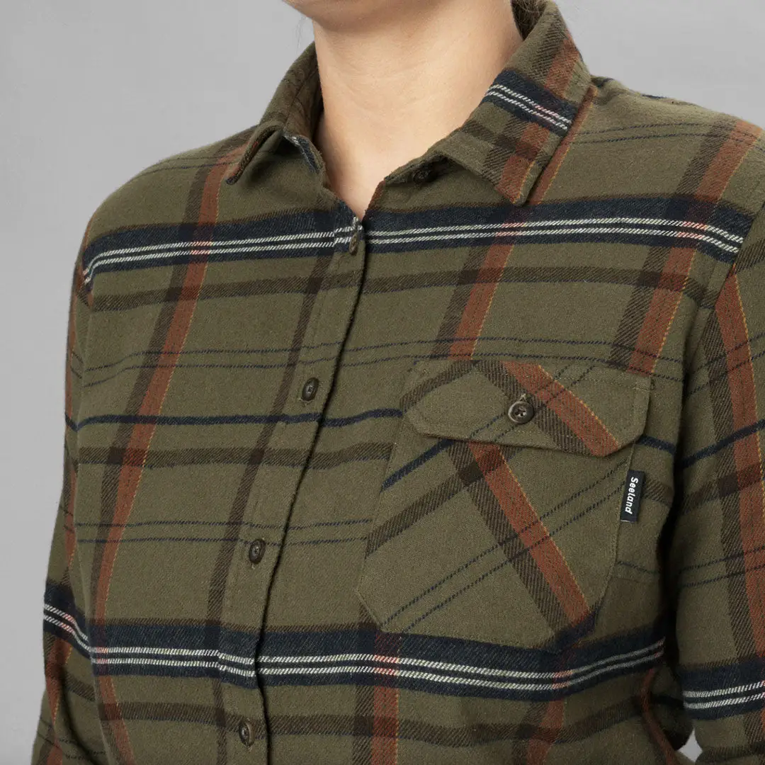 Seeland Skye Ladies Flannel Shirt - Image 3