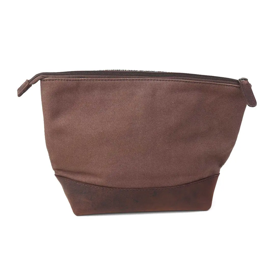 Sophos Harris Tweed Triangle Washbag - Image 3