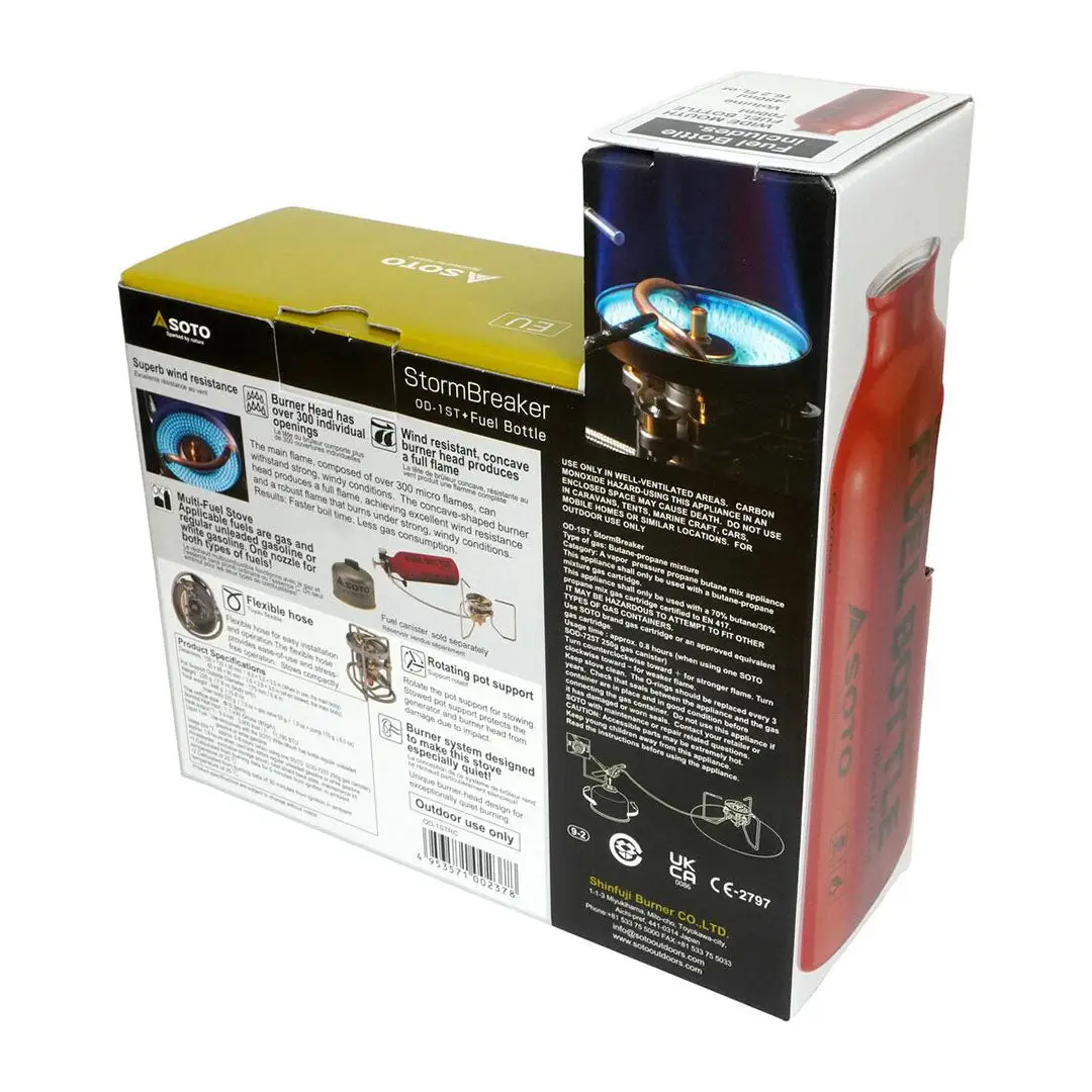 Soto StormBreaker With Fuel Bottle in Red Combo - Image 6