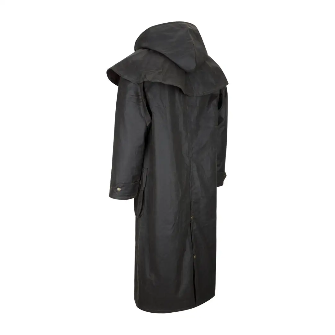New Forest Stockman Full Length Wax Coat - Image 5