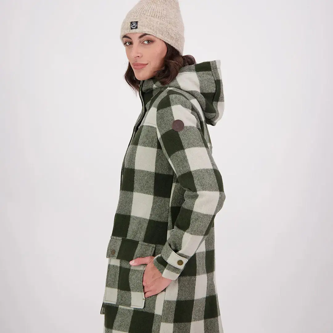 Swanndri Annmore Womens Merino Wool Overcoat - Image 4