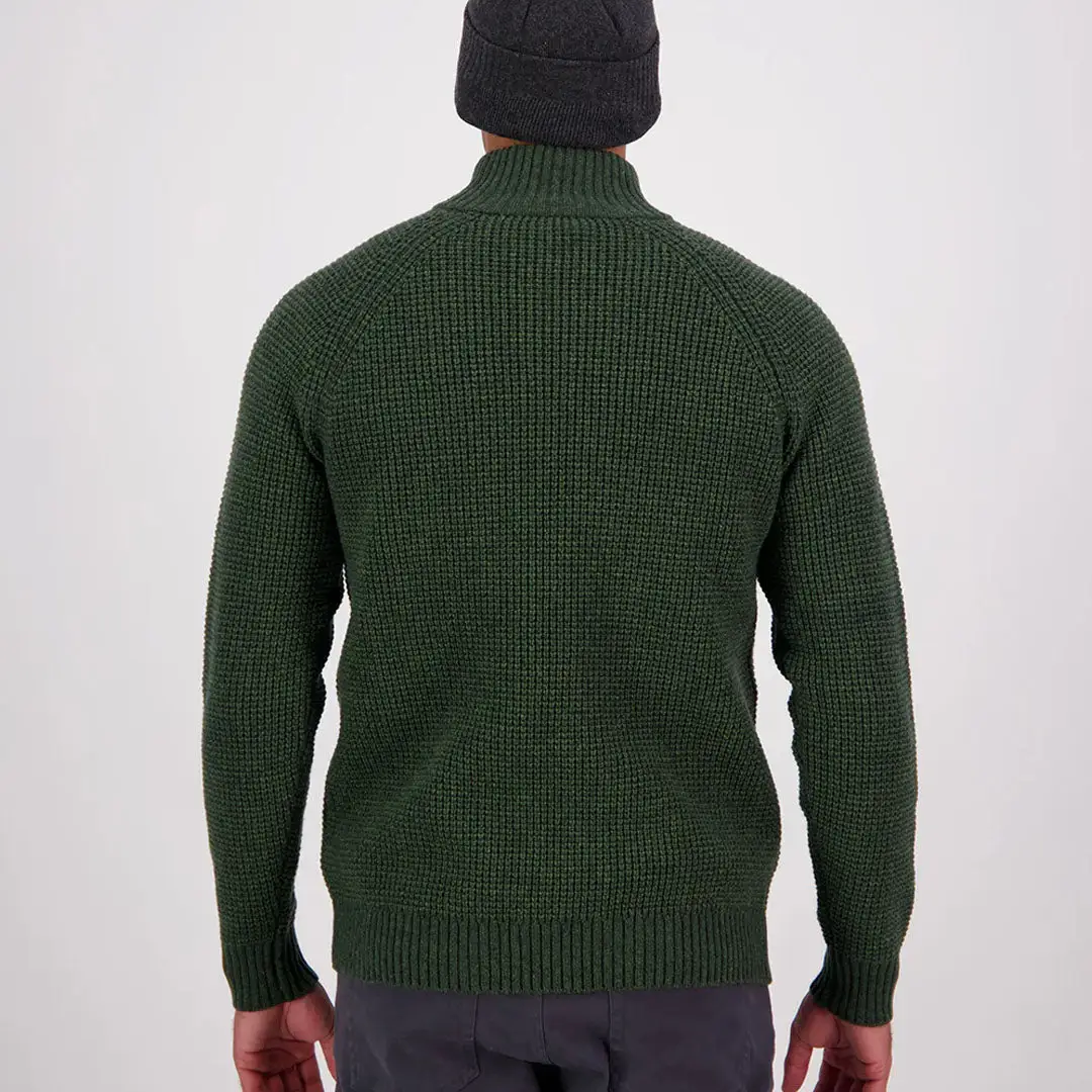 Swanndri Chalky Island Waffle Jumper - Image 5