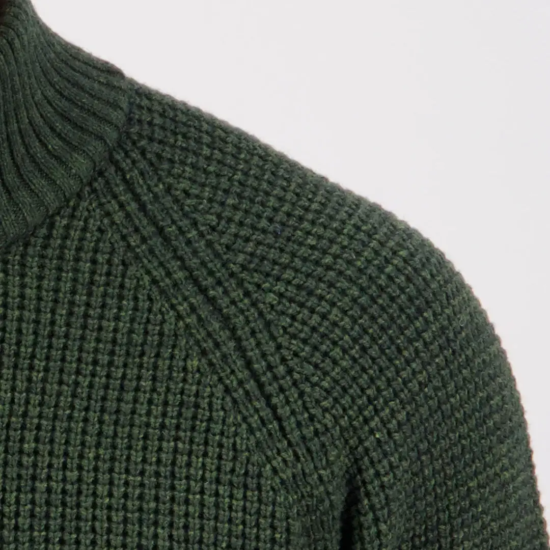 Swanndri Chalky Island Waffle Jumper - Image 7