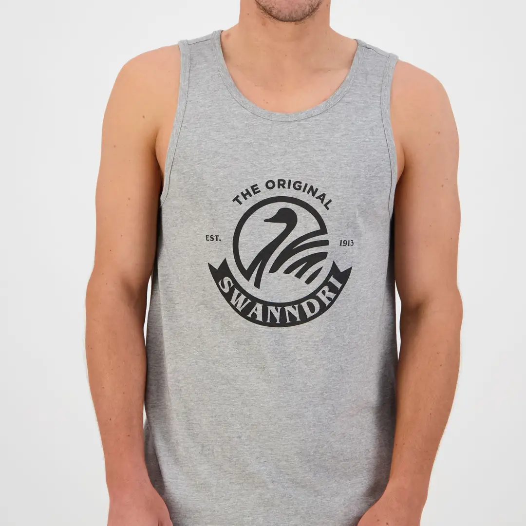 Swanndri Classic Printed Singlet - Image 3