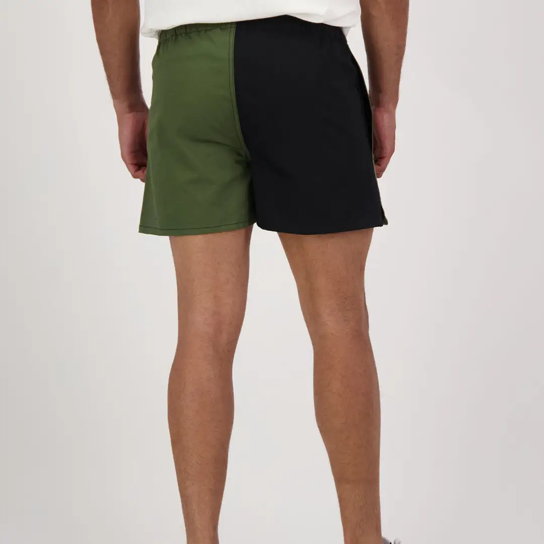 Swanndri Cotton Harlequin Rugby Shorts - Image 6