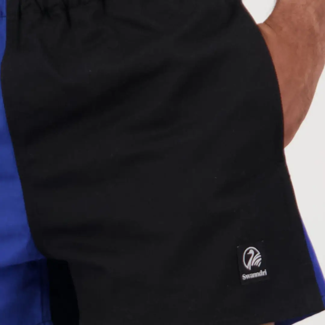 Swanndri Cotton Harlequin Rugby Shorts - Image 3