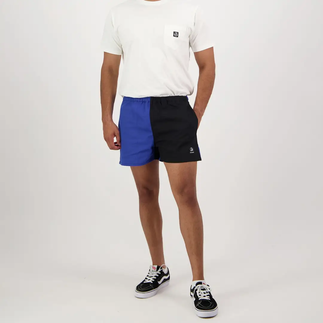 Swanndri Cotton Harlequin Rugby Shorts - Image 5