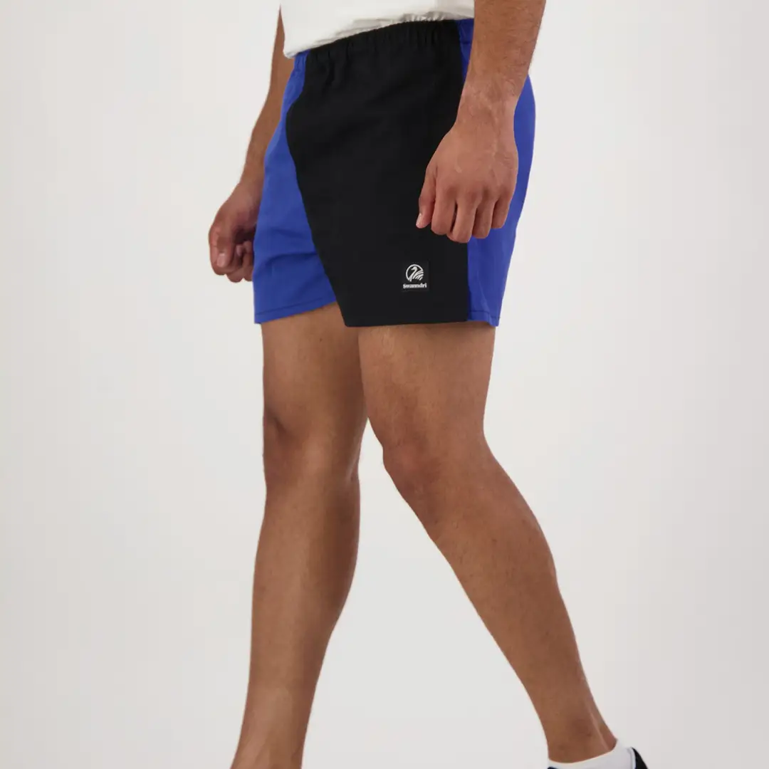 Swanndri Cotton Harlequin Rugby Shorts - Image 6